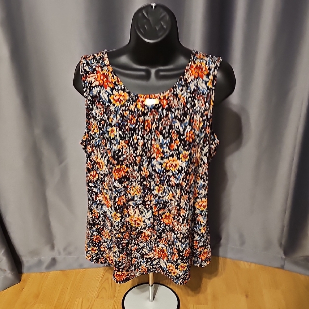 Colorful Floral Women's Tank Top